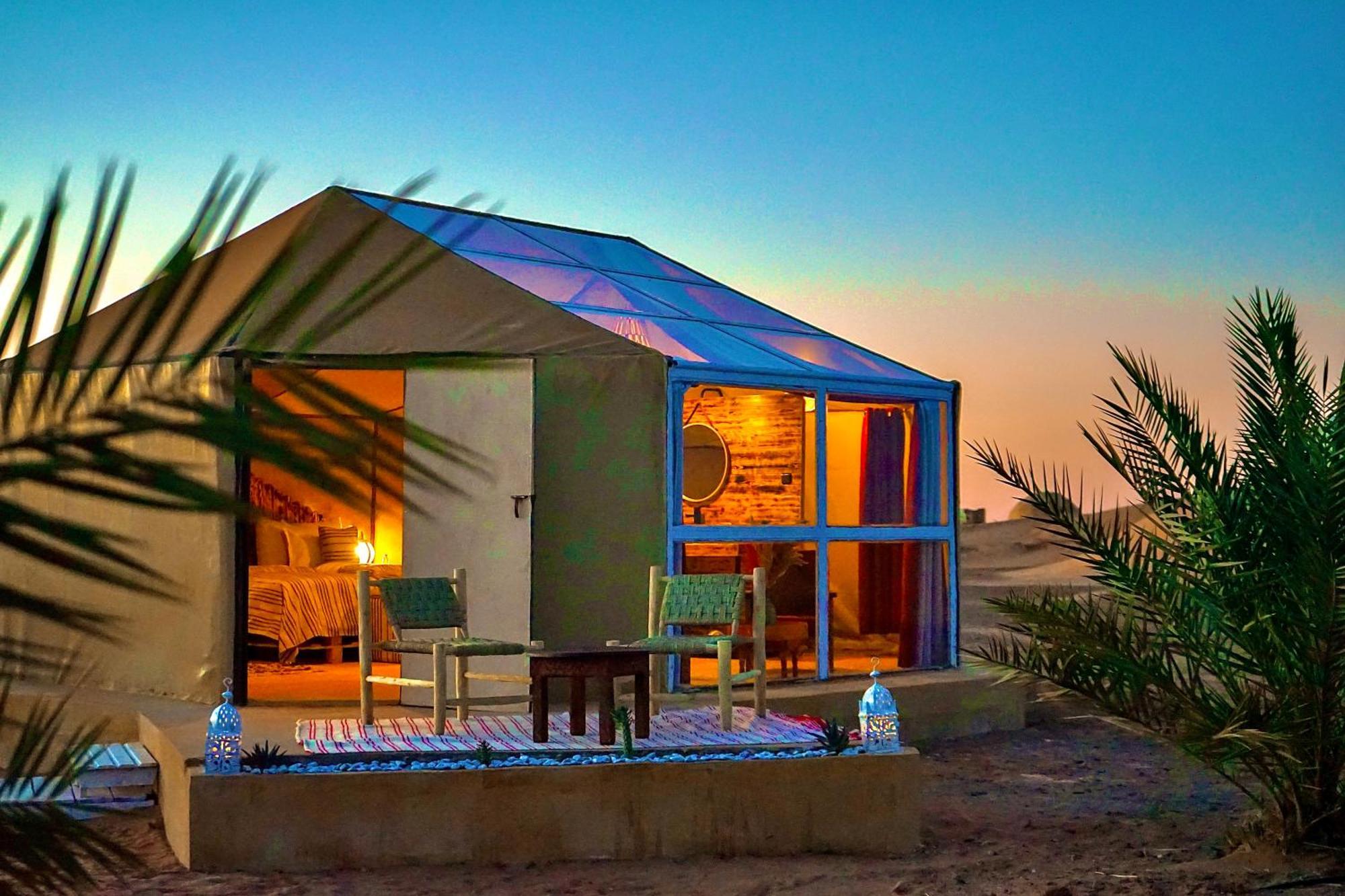 Sky View Camp Hotel Merzouga Bagian luar foto